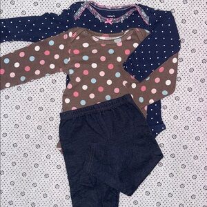 🛍CUTE Little GIRLS OUTFIT SIZE 12 MONTHS 🛍